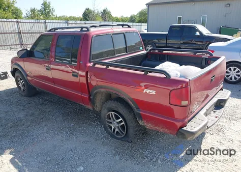 2002 Chevrolet S Truck Ls из США, поврежденный, VIN 1GCDT13W12K211973